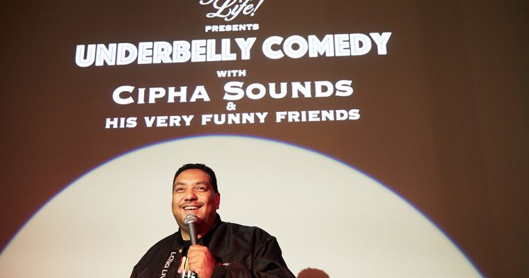 TheGoodLife! presents Underbelly Comedy w/ Cipha Sounds & His Very Funny Friends at Wythe Hotel 11/15 ReCap